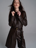 Camisa Helena Chocolate